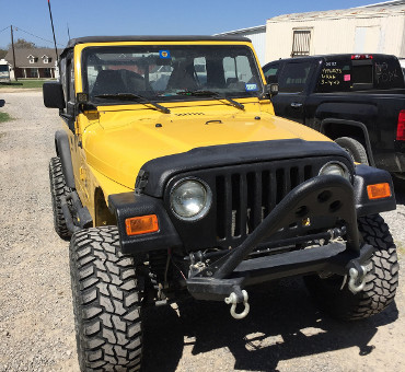 Custom Jeep paint